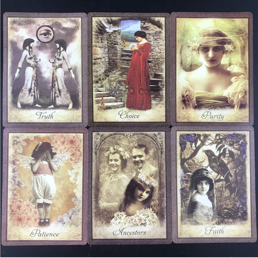 Vintage Wisdom Oracle Tarot Cards & Guidebook Wiccan Pagan Metaphysical - Picture 4 of 5